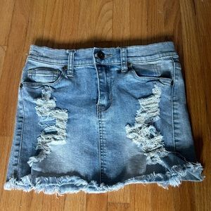 Girls Contraband Stretch Denim Skirt Size 10
